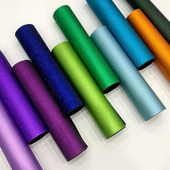 Glistening Frost Metallic Leather Craft Set