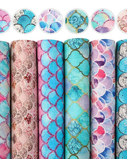 Vibrant Sparkle Faux Leather Craft Kit