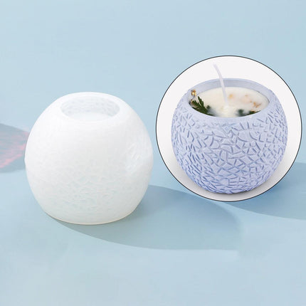 Silicone Mold Kit for Creative Candle Jars and Flower Planters