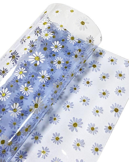 Floral Elegance PVC Craft Film for Creative Home Decor and DIY Projects