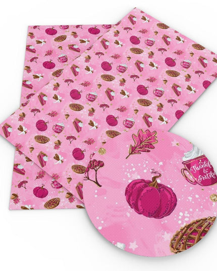 Whimsical Cake Candy Faux Leather Crafting Kit for DIY Accessories and Bags