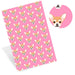 Vibrant Dog Pig Patterned Faux Leather Sheets - Crafting Inspiration Pack