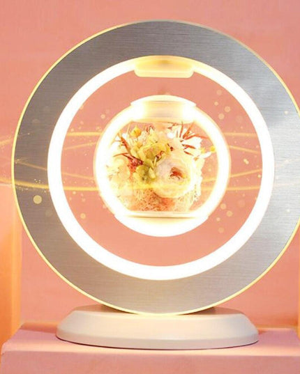 Levitation Blossom Illusion - Captivating Floating Lamp for Stylish Home Décor and Thoughtful Gifts