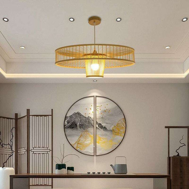 Timeless Bamboo Charm Chandelier