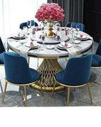 1.3m table and 6 chairs