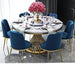 Elegant Sintered Stone Dining Set with Modern Stainless Steel Base - The Perfect Touch for Stylish Interiors