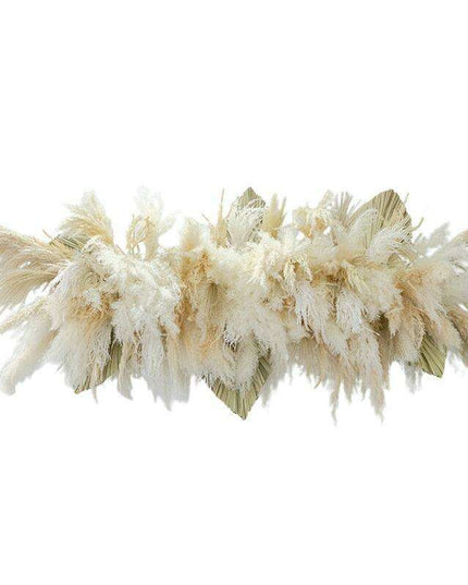 Bohemian Dried Pampas Grass Arrangement for Chic Home Styling