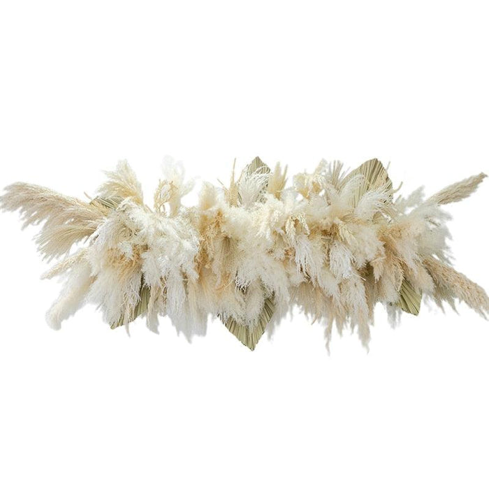 Bohemian Dried Pampas Grass Arrangement for Chic Home Styling