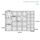 27pcs snowflake