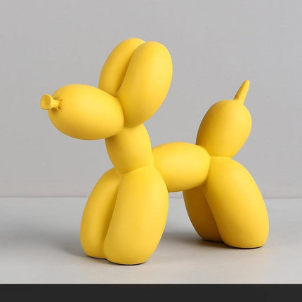 Sleek Resin Balloon Dog Sculpture for Chic Home Decor
