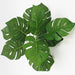 Vibrant Artificial Turtle Leaf Foliage Bundle - Set of 12 Heads