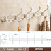 Opulent Botanical Brass Towel Rack for a Chic Bathroom Transformation