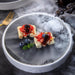 Elegant Japanese Sashimi and Seafood Ceramic Plate: Elevate Your Dining Experience
