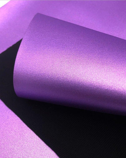 Shimmering Metallic Faux Leather Crafting Deluxe Set - Premium Essentials