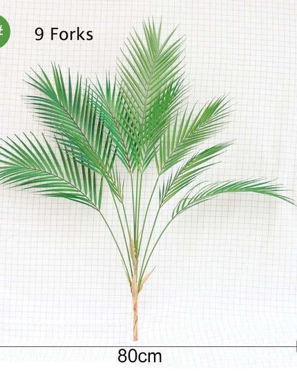 Exotic Paradise: Realistic Lifelike Artificial Palm Leaf Plants - Premium Collection