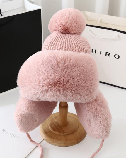 Elegant Winter Earflap Beanies for Women