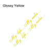Glossy Yellow / 80x10.5cm