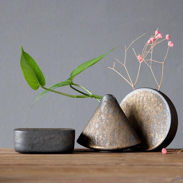 Rustic Handcrafted Miniature Vase for Distinctive Home Decor