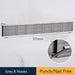 Aluminum Alloy Wall Hooks Set - Versatile and Stylish Storage Solution