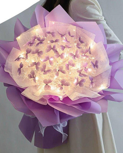 Whimsical Butterfly and Rose Crafting Kit for Memorable Celebrations