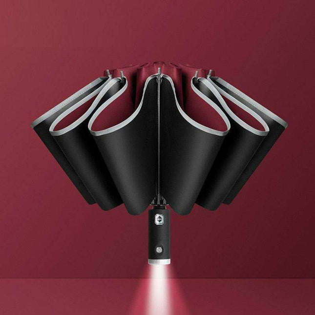 Smart LED Reverse Umbrella: The Ultimate Companion for Trendsetters