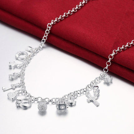Starlit Dreams Jewelry Set - Luxurious 925 Sterling Silver Crystal Collection