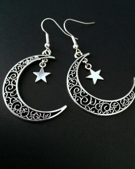 Gothic Skeleton Skull Dangle Earrings - Handmade Halloween Statement Jewelry for Fearless Fashionistas