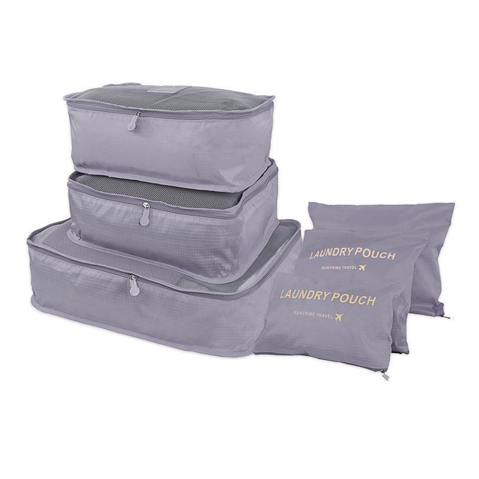 Travel Smart: Versatile 8/6/1-Piece Organizer Set for Effortless Packing