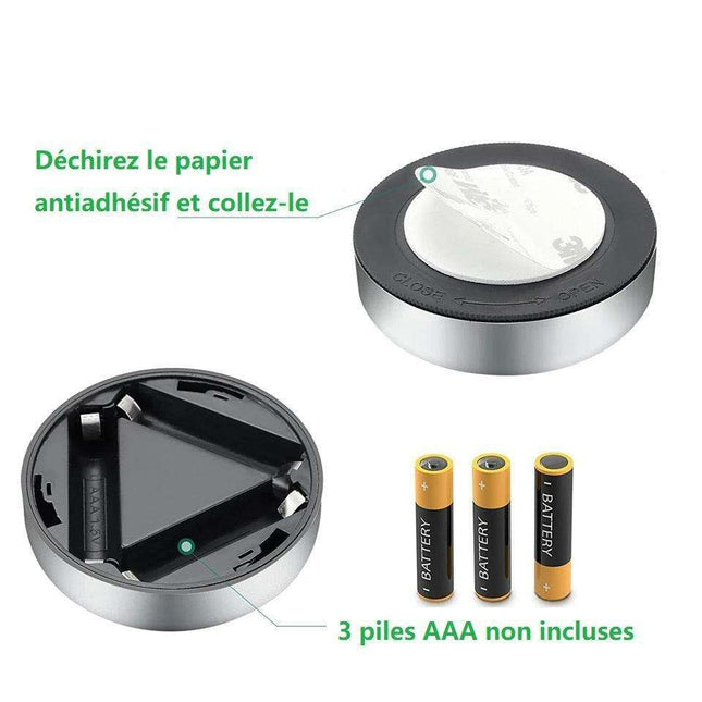 Wireless Touch-Sensitive LED Night Light for Versatile Illumination