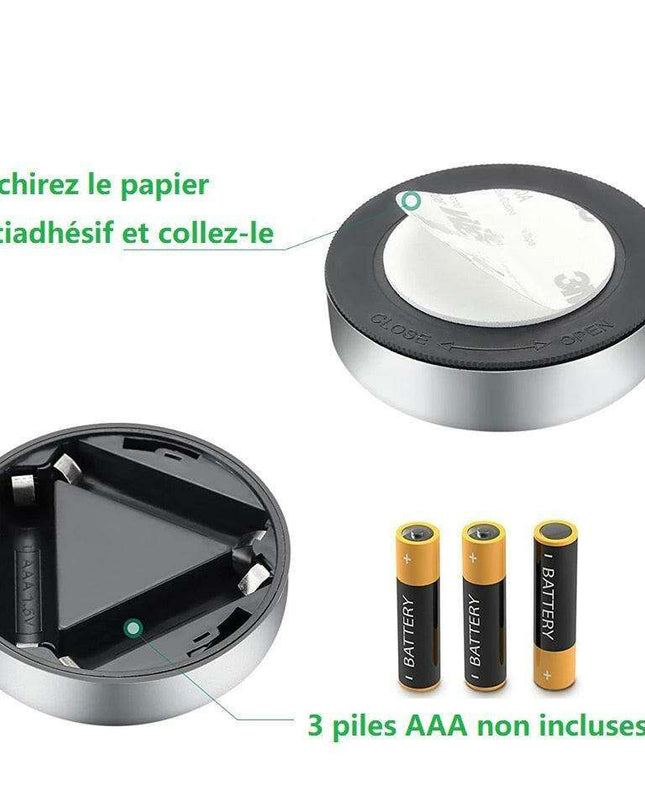 Wireless Touch-Sensitive LED Night Light for Versatile Illumination