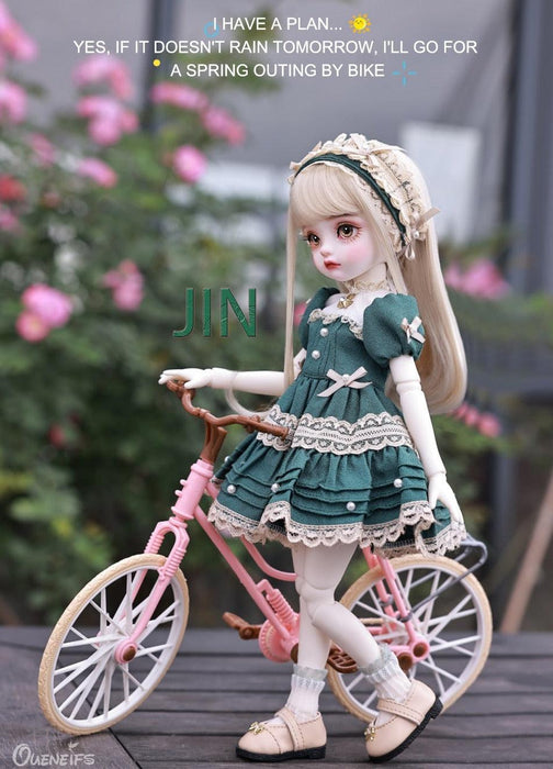 Adorable Jin Young Girl Doll in Lovely Lolita Style with Customization Options