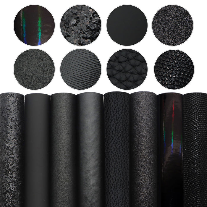 Elegant Fish Scale Dot Synthetic Leather Crafting Bundle