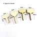 Eco-Conscious Wooden Plant Label Set - 10 Reusable Tags with Writing Pen