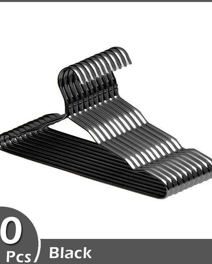 Luxury Aluminum Alloy Closet Hangers - Set of 10