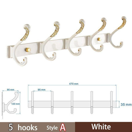 Opulent Botanical Brass Towel Rack for a Chic Bathroom Transformation