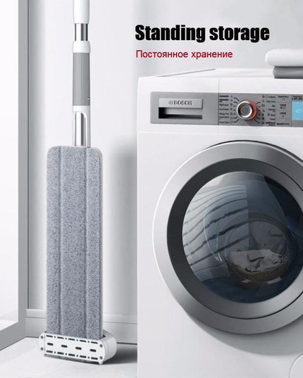 Lazy Wiper Ultimate Cleaning Mop - Versatile Floor Tool with Extended Reach and Easy Wringing