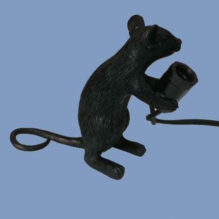 Whimsical Nordic Mouse LED Light - Artistic Home Accent