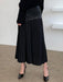 Elegant Pleated High Waist Midi Skirt for Spring 2022 - Stylish and Flattering Design