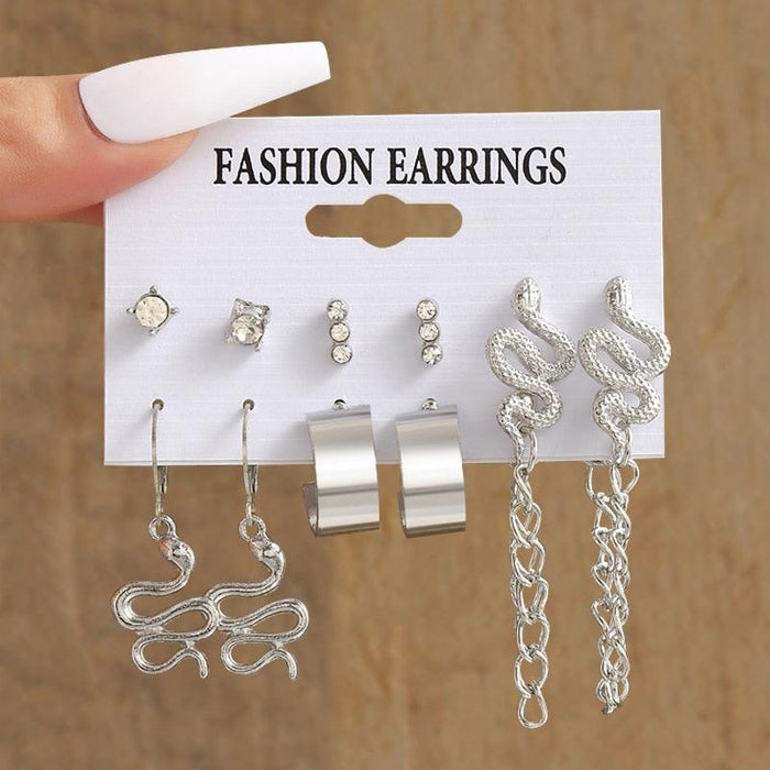 Playful Creatures Earring Set - A Fun Twist for Your Style