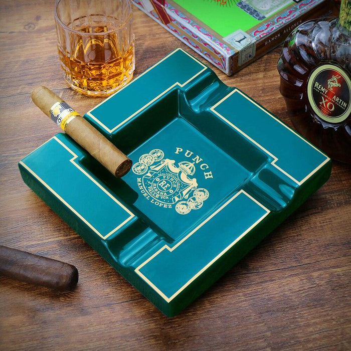 Limited Edition Ceramic Cigar Trough Ashtray for Discerning Aficionados