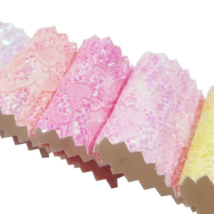 Festive Luxe Leather Elegance - Premium Glitter Collection