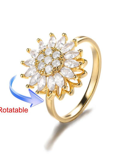 Elegant Four-Leaf Clover Stainless Steel Rings - A Touch of Luck and Style