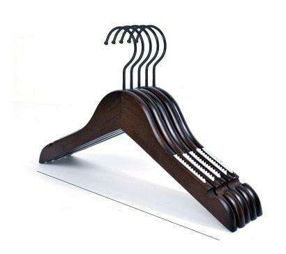 Elegant Lotus Wood Hanger Set of 5 - 10 pcs - Premium Closet Organization Solution