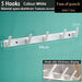 Rustic Aluminum Hook Collection: Space-Saving Storage Essential