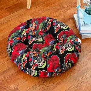 Serene Japanese-Inspired Plush Meditation Cushion Collection: Elevate Your Home Relaxation Experience