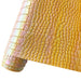 Iridescent Metallic Crocodile Leather Roll for Crafting