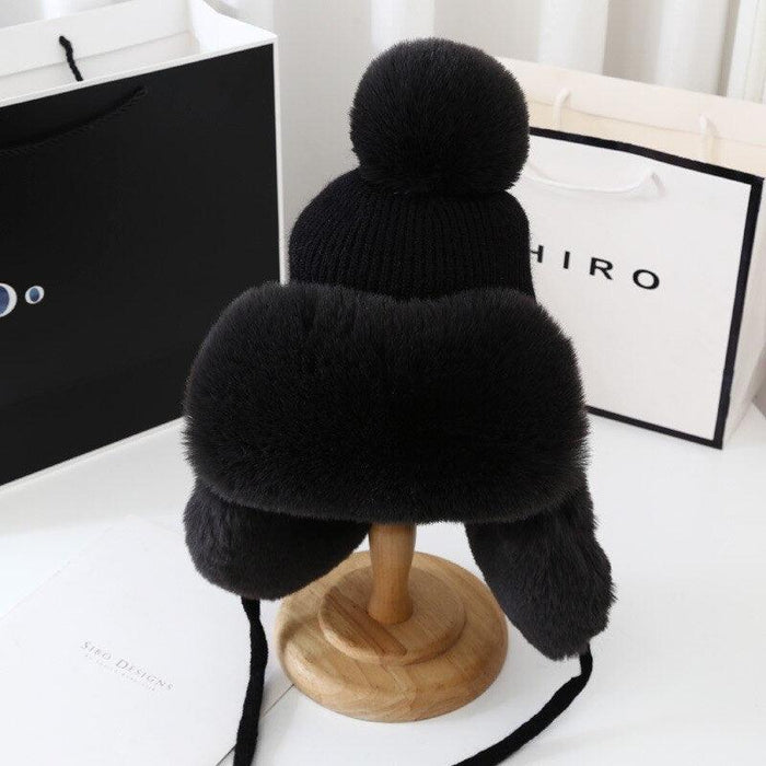 Elegant Winter Earflap Beanies for Women