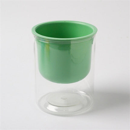 Smart Self-Watering Indoor Planter Pot - Eco-Friendly PET Construction