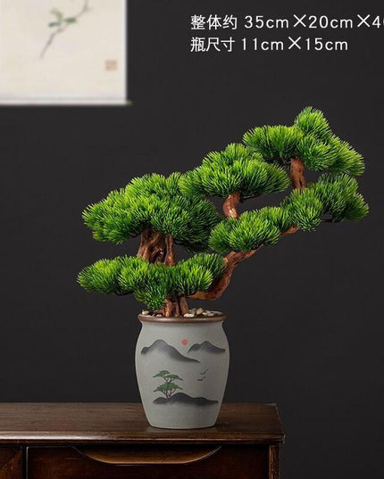 Prosperity Emblem Chinese Pine Bonsai - A Luxurious Symbol of Wealth and Abundance