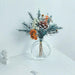 Pastoral Elegance: Handcrafted 25CM Natural Dried Flower Arrangement